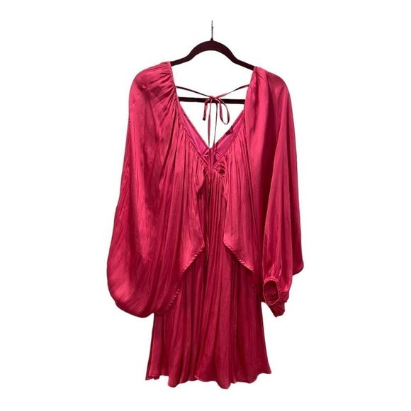 Strut & Bolt Flowy Pink Medium Dress - Picture 8 of 10